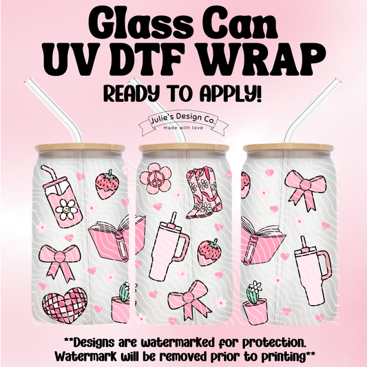 Girly 1 - UV DTF Wrap