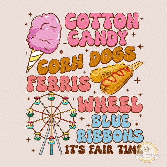 Fair Time - Individual DTF Transfer