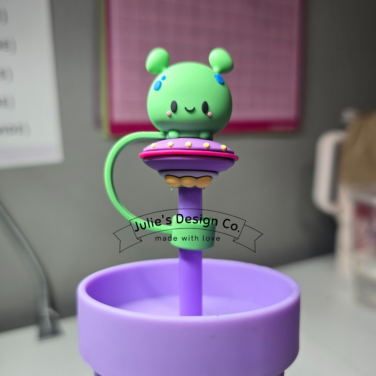 Alien Straw Topper
