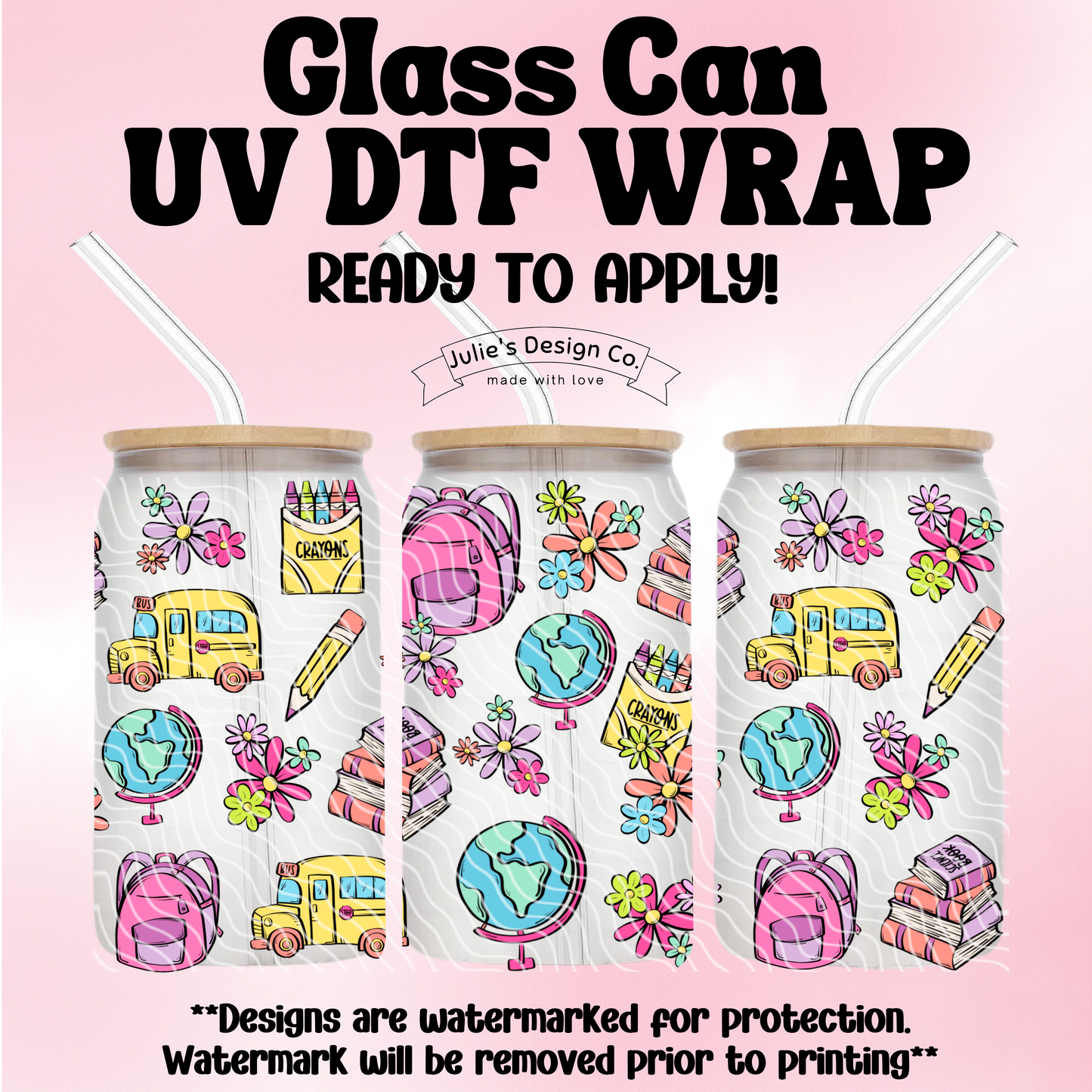 Teacher 1 - UV DTF Wrap