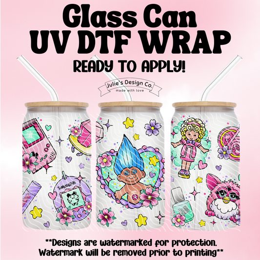 90's Nostalgia - UV DTF Wrap