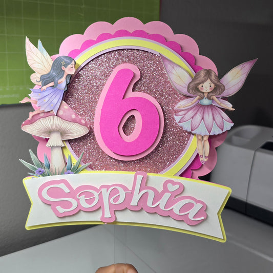 Fairy Cake Topper