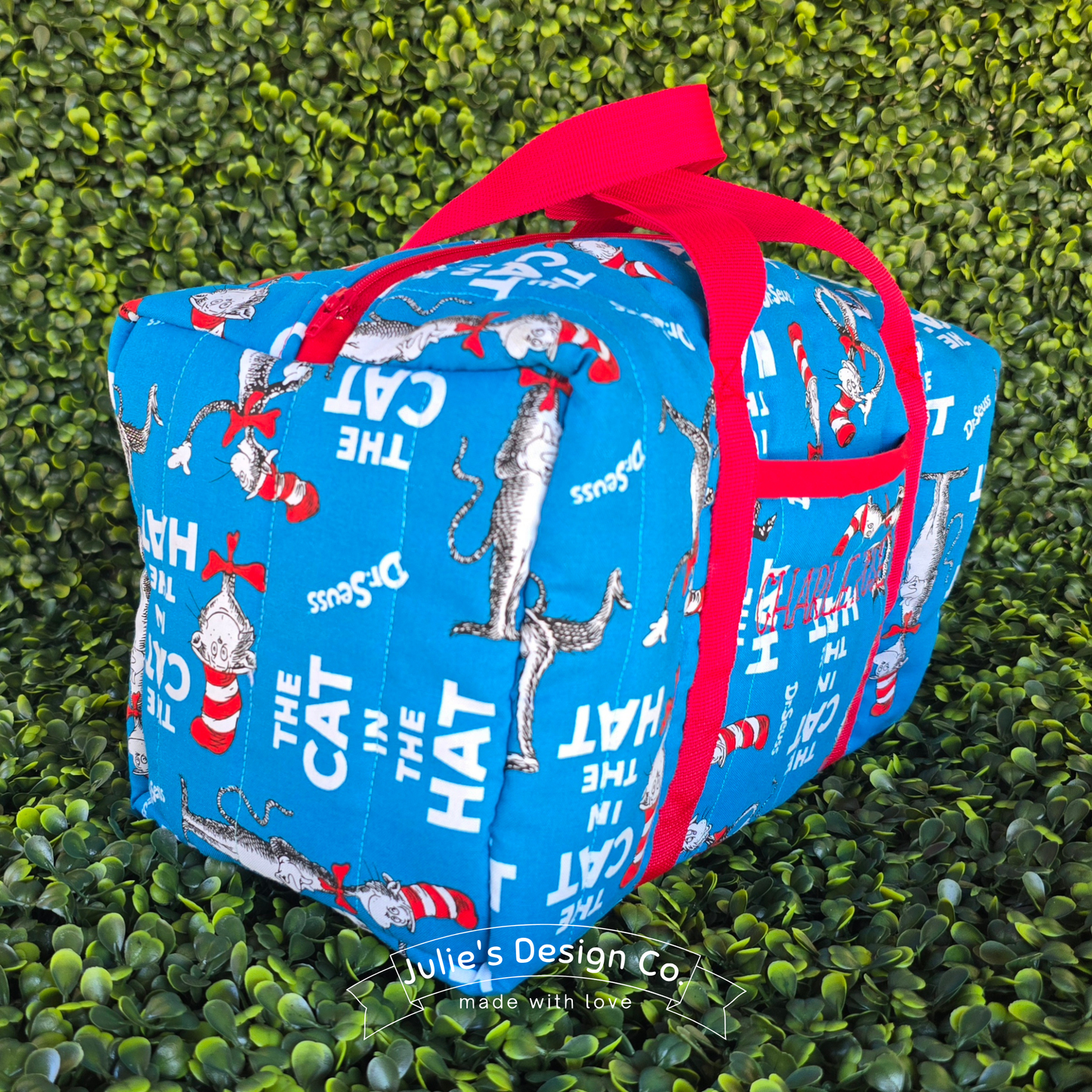 Cat in the Hat Mini Duffel Bag