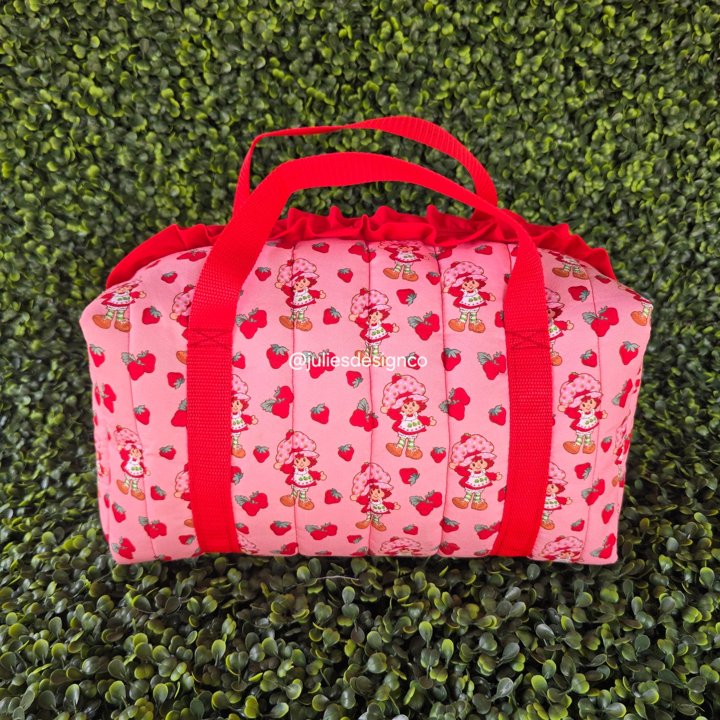 Strawberry Shortcake Mini Duffel Bag