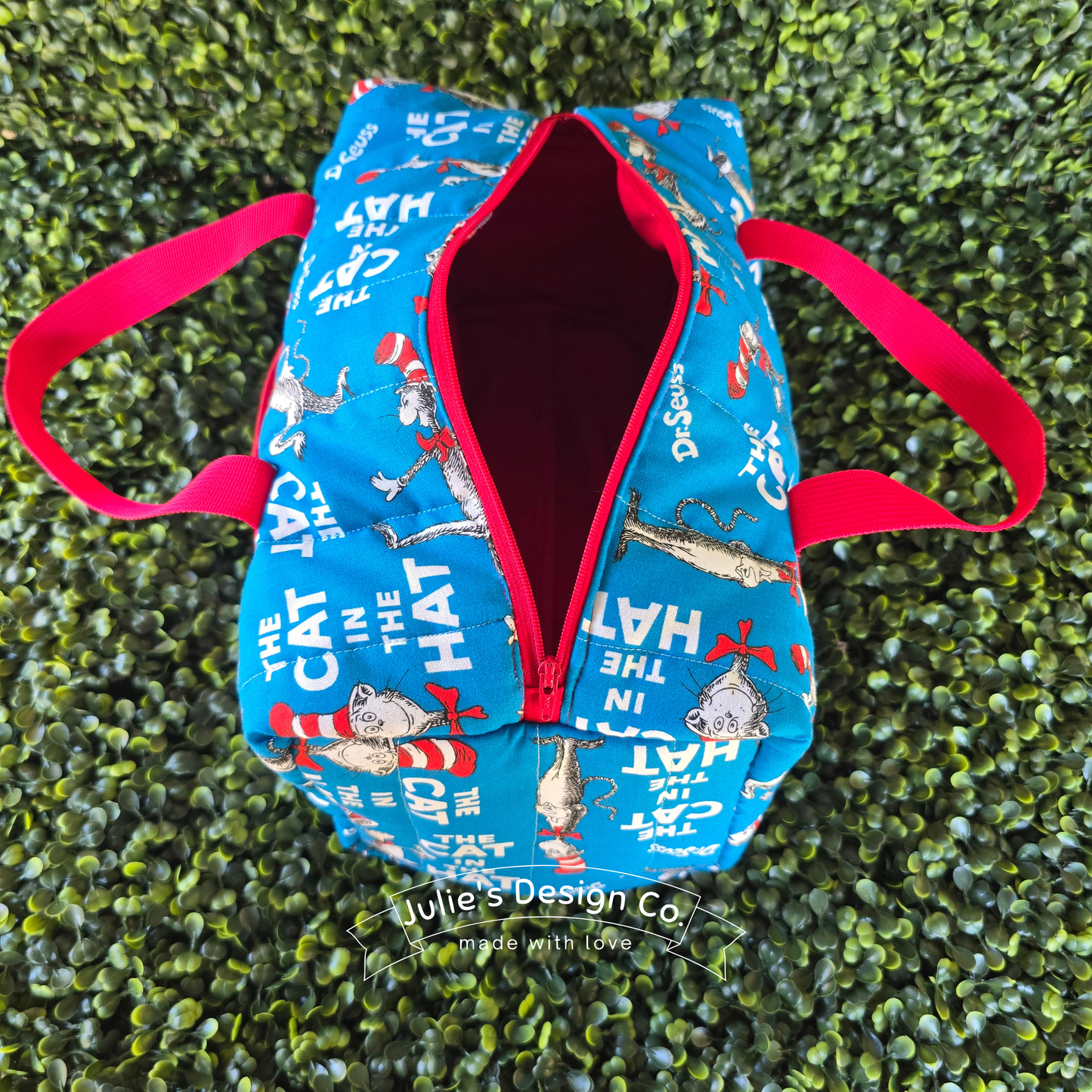 Cat in the Hat Mini Duffel Bag