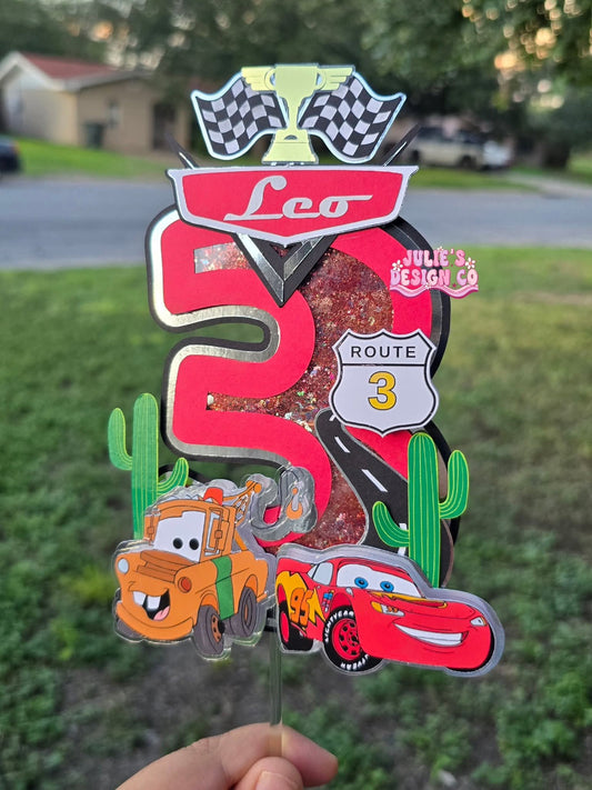 Cars Cake Topper
