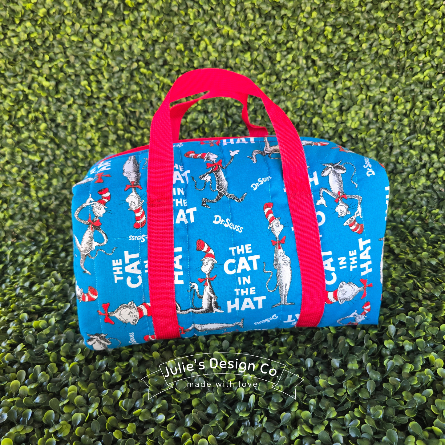 Cat in the Hat Mini Duffel Bag