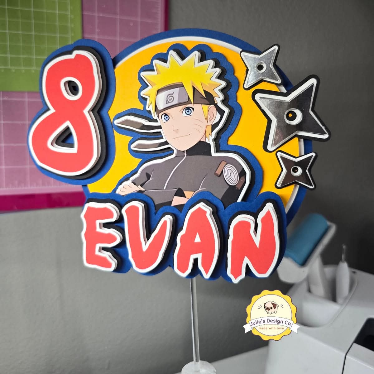 Naruto Cake Topper