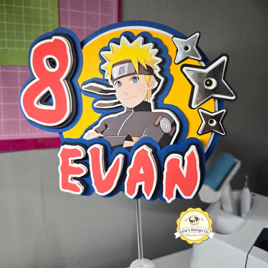 Naruto Cake Topper