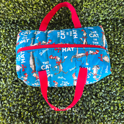 Cat in the Hat Mini Duffel Bag